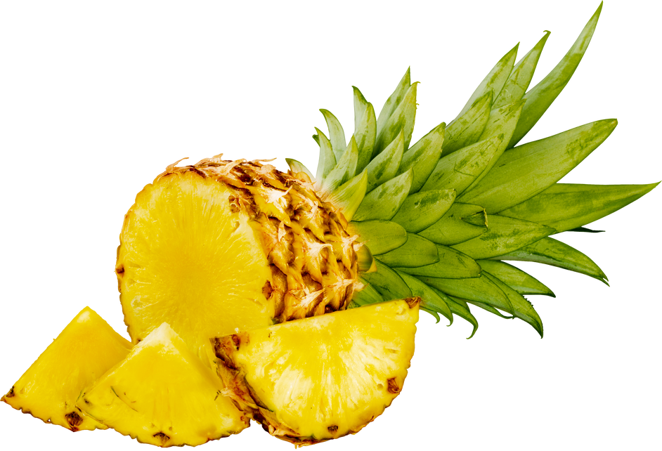 Chopped Fresh Pineapple