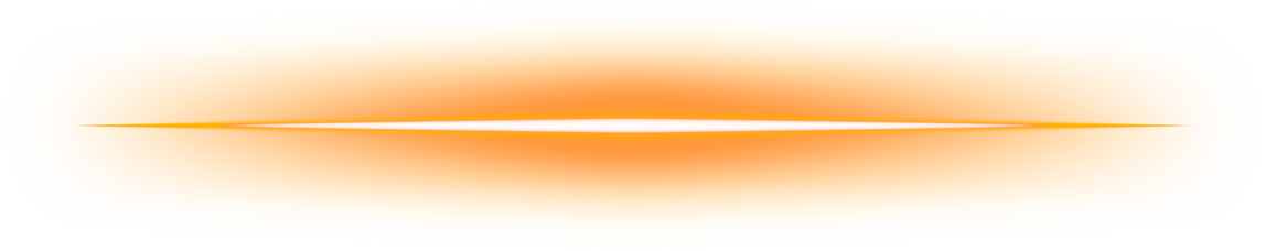 Glowing Orange Neon Line